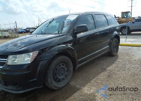 2014 Dodge Journey American Value Pkg z USA, uszkodzony, nr VIN 3C4PDCAB7ET116651
